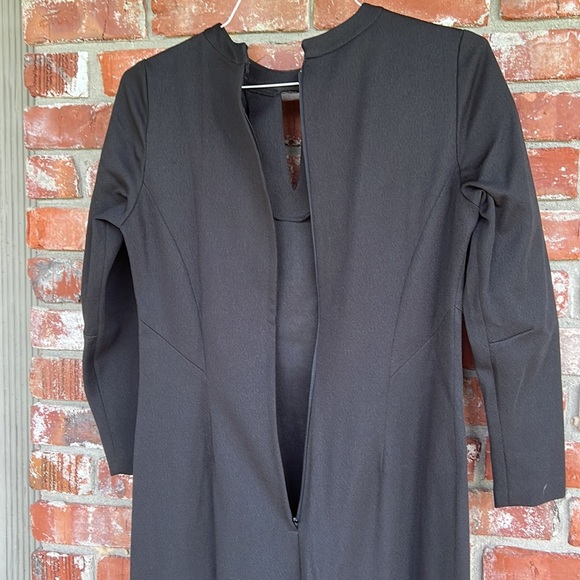 Vintage black long sleeve maxi dress size ****S/M - Picture 5 of 5